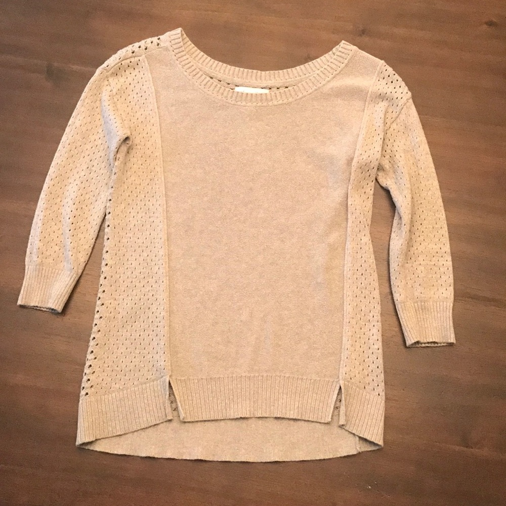 3/4 sleeve sweater